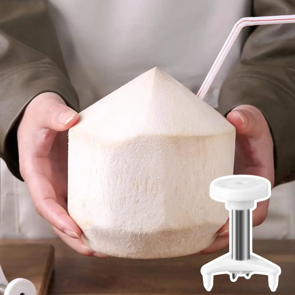 Coconut Opener Durable Stainless Steel Coconut Opener Tools Easy to Use Compact Reusable Puncher for Opening Coconuts 3 Pack
Coconut Opener Durable Stainless Steel Coconut Opener Tools Easy to Use Compact Reusable Puncher for Opening Coconuts 3 Pack