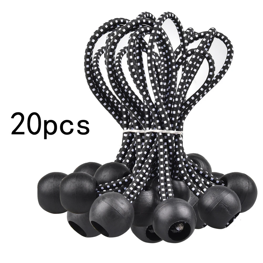 20pcs/Set Ball Bungee Cord Outdoor Tent Canopy Tarp Elastic Oxford Rope Tie Durable And Practical For Fixed Household Items
20pcs/Set Ball Bungee Cord Outdoor Tent Canopy Tarp Elastic Oxford Rope Tie Durable And Practical For Fixed Household Items