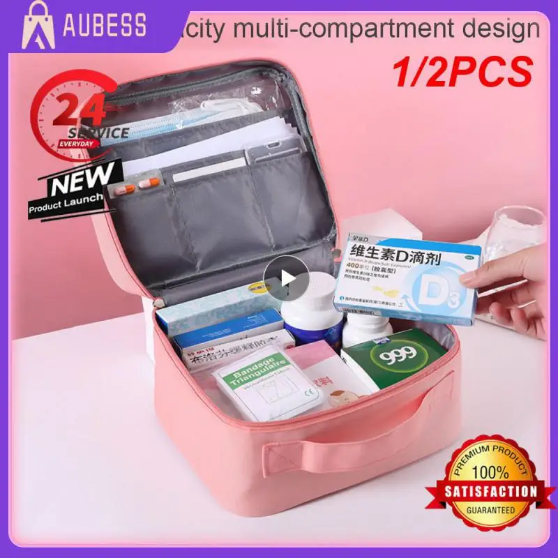 1/2PCS Mini Portable Medicine Storage Bag Empty Travel First Aid Kit Medicine Bags Organizer Outdoor Emergency Survival Bag Pill
1/2PCS Mini Portable Medicine Storage Bag Empty Travel First Aid Kit Medicine Bags Organizer Outdoor Emergency Survival Bag Pill
