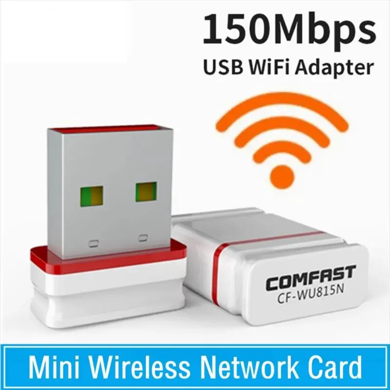 Portable Wifi Adapter 150mbps Wireless Network Card Wireless 2.4g Usb2.0 Wifi Receiver For Windows Xp/7/8/8.1/10 Mini
Portable Wifi Adapter 150mbps Wireless Network Card Wireless 2.4g Usb2.0 Wifi Receiver For Windows Xp/7/8/8.1/10 Mini