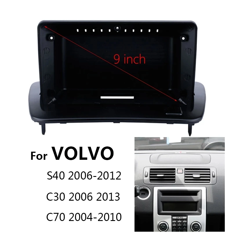 9INCH Car Frame Kit Fascia Panel For volvo S40 C30 C70 2006-2014 Android Big Screen Radio Audio Fascias
9INCH Car Frame Kit Fascia Panel For volvo S40 C30 C70 2006-2014 Android Big Screen Radio Audio Fascias