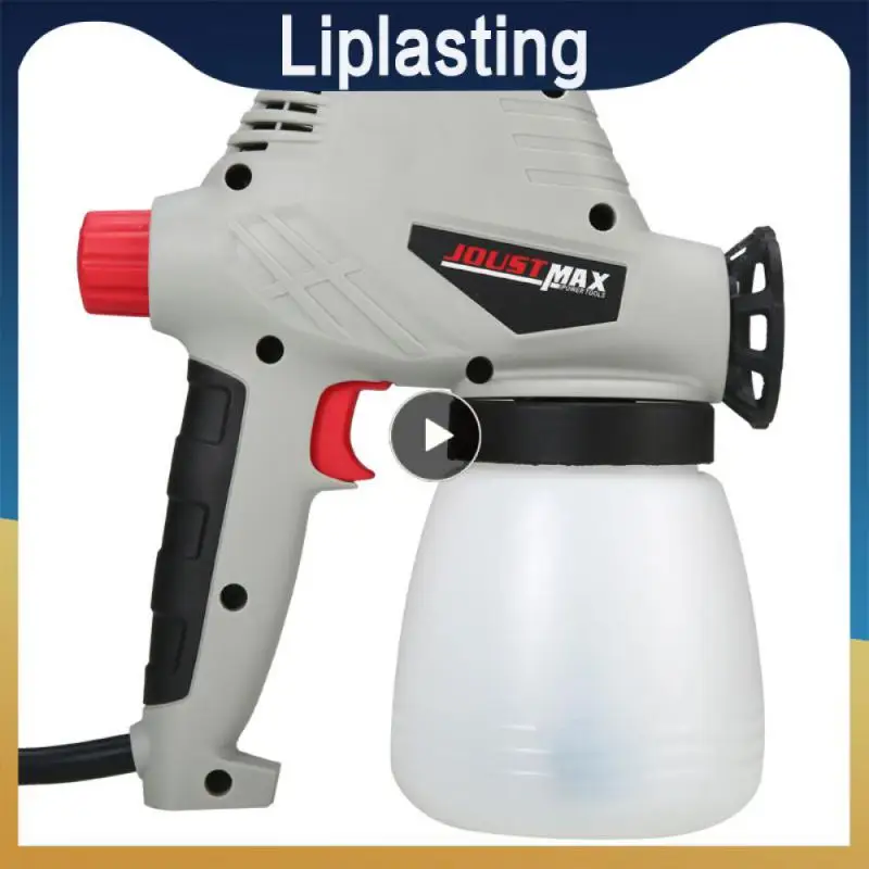 800ML High Pressure Paint Spray Gun Large Diameter Nozzle Easy To Paint Clean Suitable Large Capacity Electric Paint Spray Gun
800ML High Pressure Paint Spray Gun Large Diameter Nozzle Easy To Paint Clean Suitable Large Capacity Electric Paint Spray Gun