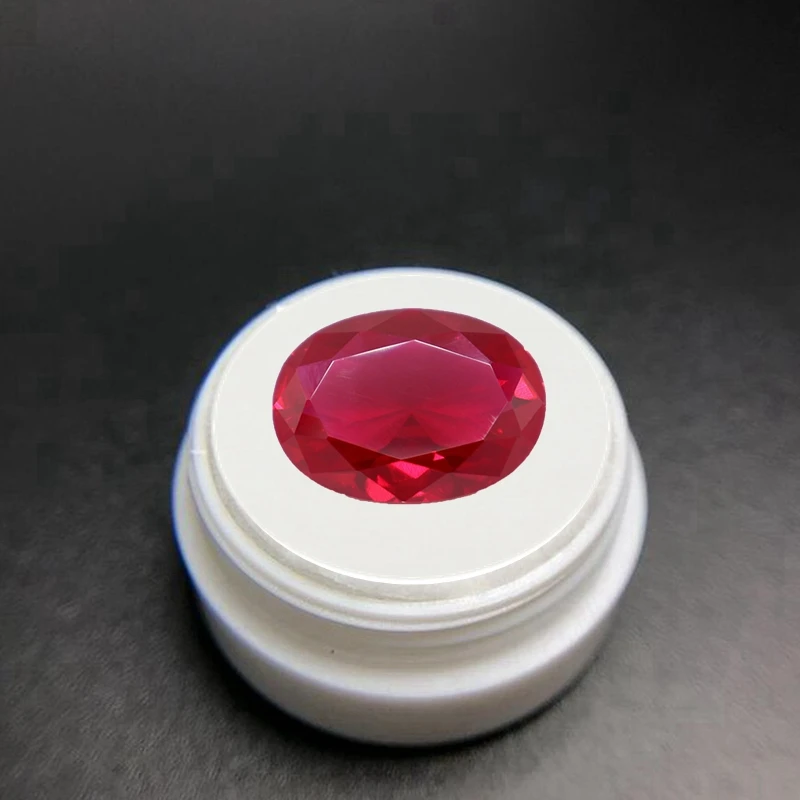

Large Ruby 15.0Cts Natural Mined 13x18mm Sri-Lanka Ruby Pigeon Red Oval Cut VVS DIY Gemstone Jewelry