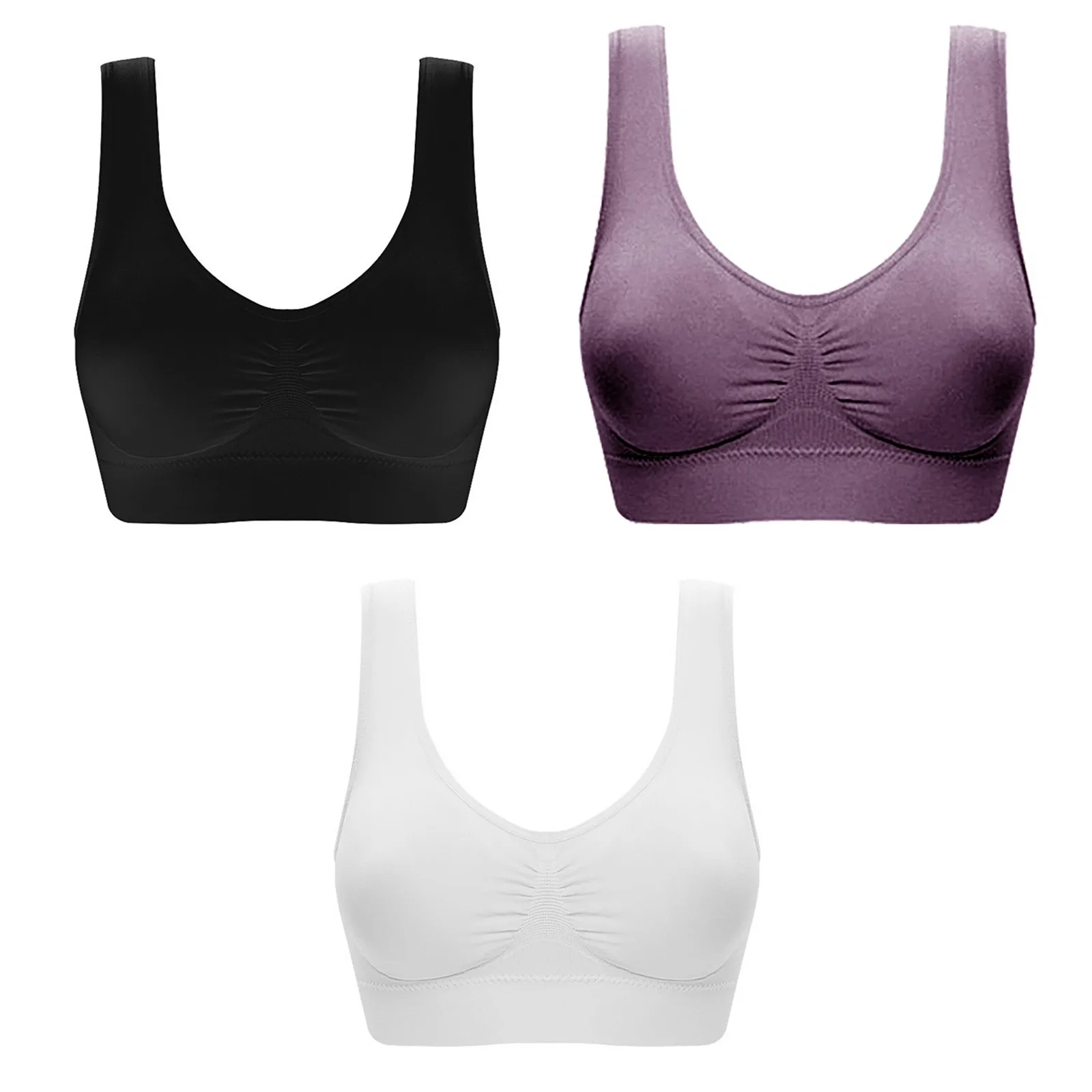 3 Colors Seamless Sexy Bra For Women Bralette Wire Free Push Up Bra Brassiere Female Underwear Lingerie Fitness Intimates Hot
3 Colors Seamless Sexy Bra For Women Bralette Wire Free Push Up Bra Brassiere Female Underwear Lingerie Fitness Intimates Hot