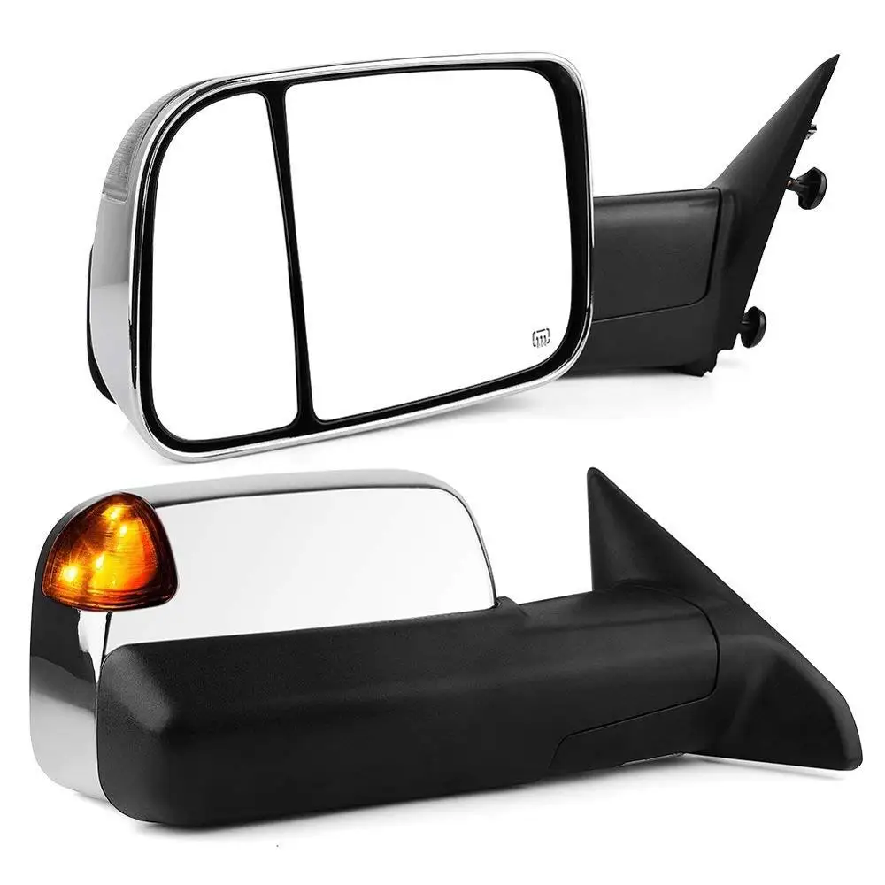 Truck Power Heated Turn Signal Car Side Mirror Puddle Lamp Side View Mirror for Dodge Ram 2009-2018
Truck Power Heated Turn Signal Car Side Mirror Puddle Lamp Side View Mirror for Dodge Ram 2009-2018