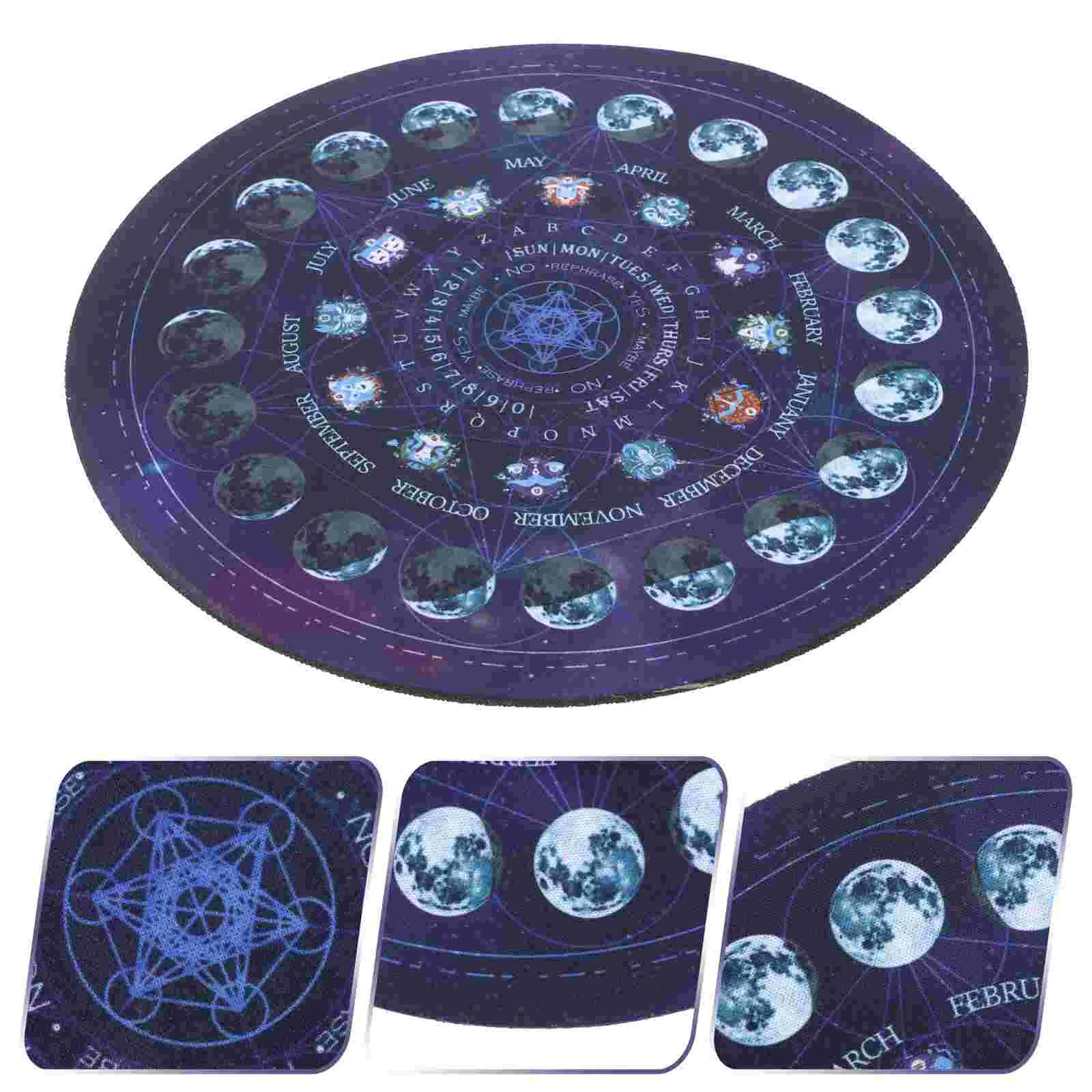 Ouija Decorative Mat Desk Supplies Ritual Table Pad Dining Table Protector Psychic Pendulum Pad Accessories Tarot Cloth
Ouija Decorative Mat Desk Supplies Ritual Table Pad Dining Table Protector Psychic Pendulum Pad Accessories Tarot Cloth