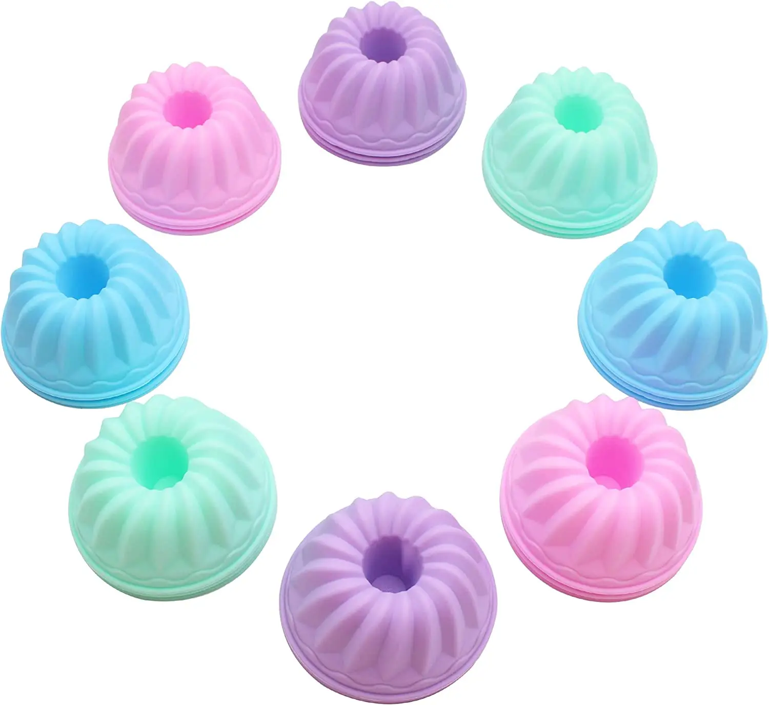 Silicone Baking Cups, 24 Pack Pumpkin Shape Silicone Baking Cake Molds, Nonstick Cupcake Liners, Bpa Free Fancy Dessert Tray
Silicone Baking Cups, 24 Pack Pumpkin Shape Silicone Baking Cake Molds, Nonstick Cupcake Liners, Bpa Free Fancy Dessert Tray