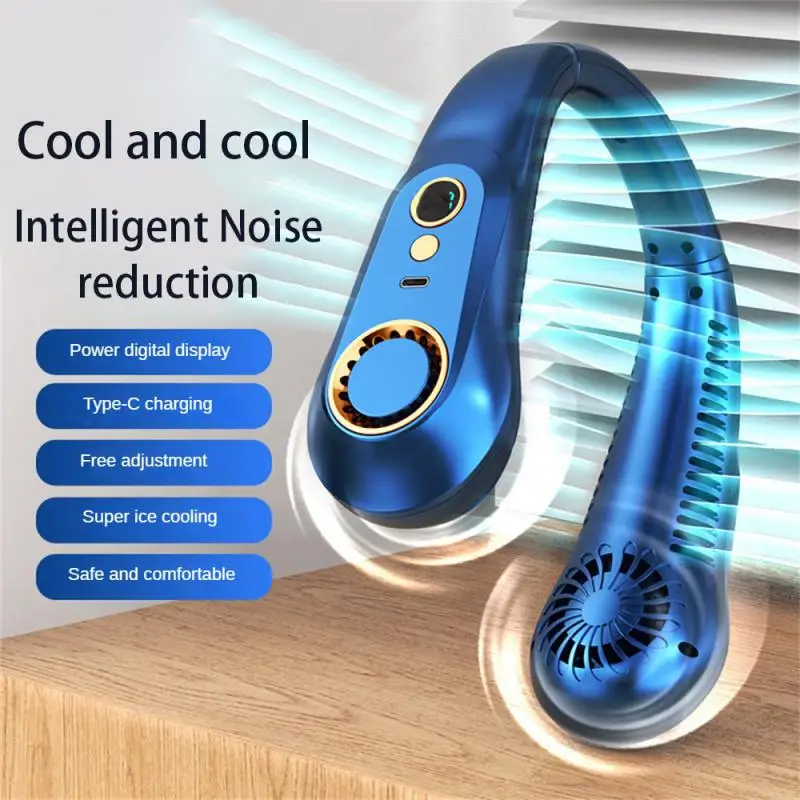 Free Hands Portable Mute The Lazy Cool Down Lightweight And Compact Fan No Burden Hanging Neck Wearable Strong Wind Mini Strong 
Free Hands Portable Mute The Lazy Cool Down Lightweight And Compact Fan No Burden Hanging Neck Wearable Strong Wind Mini Strong