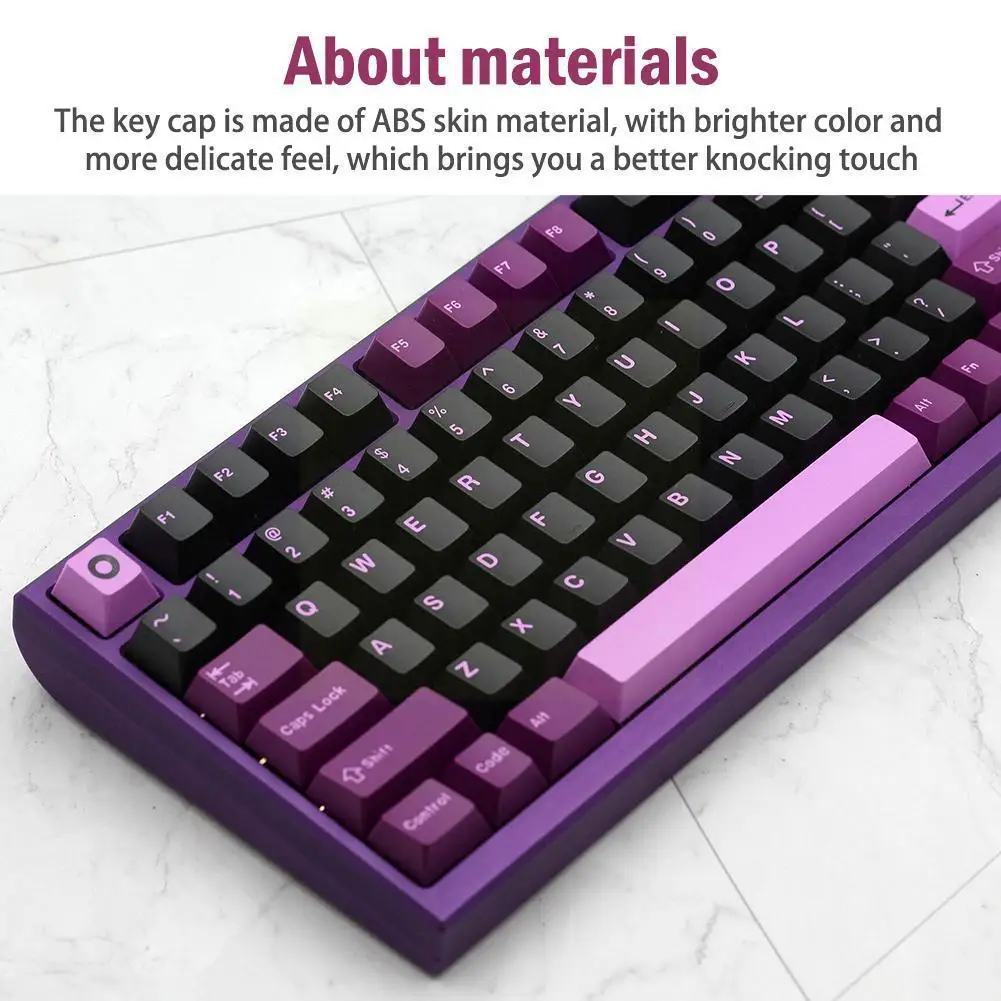 Для Gmk черная фиолетовая Abs двухцветная молдинговая 3,5-крышка плата Механическая оригинальная высота C7w3
Для Gmk черная фиолетовая Abs двухцветная молдинговая 3,5-крышка плата Механическая оригинальная высота C7w3