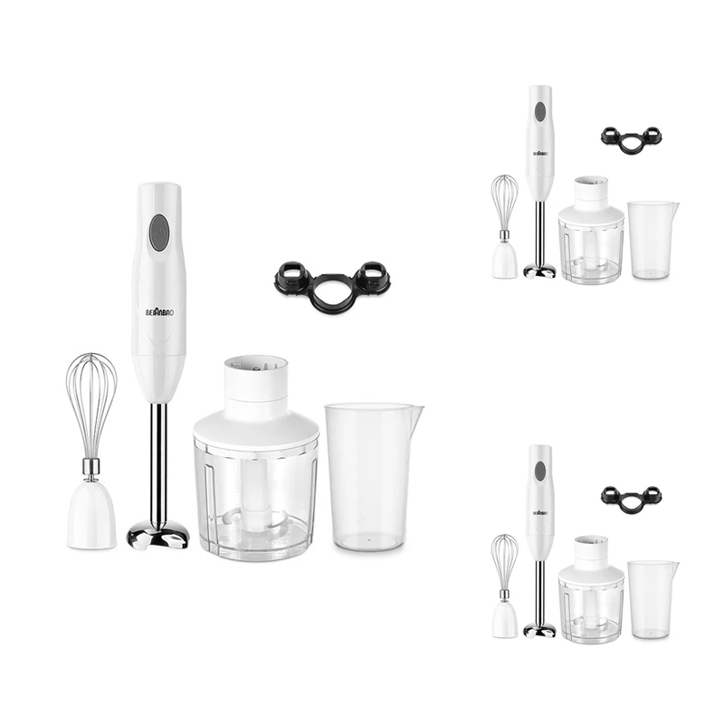 BEIANBAO 4 In 1 Multi-Function Food Processor Meat Grinder Kitchen Handheld Cooking Stick Baby Food Complementary
BEIANBAO 4 In 1 Multi-Function Food Processor Meat Grinder Kitchen Handheld Cooking Stick Baby Food Complementary