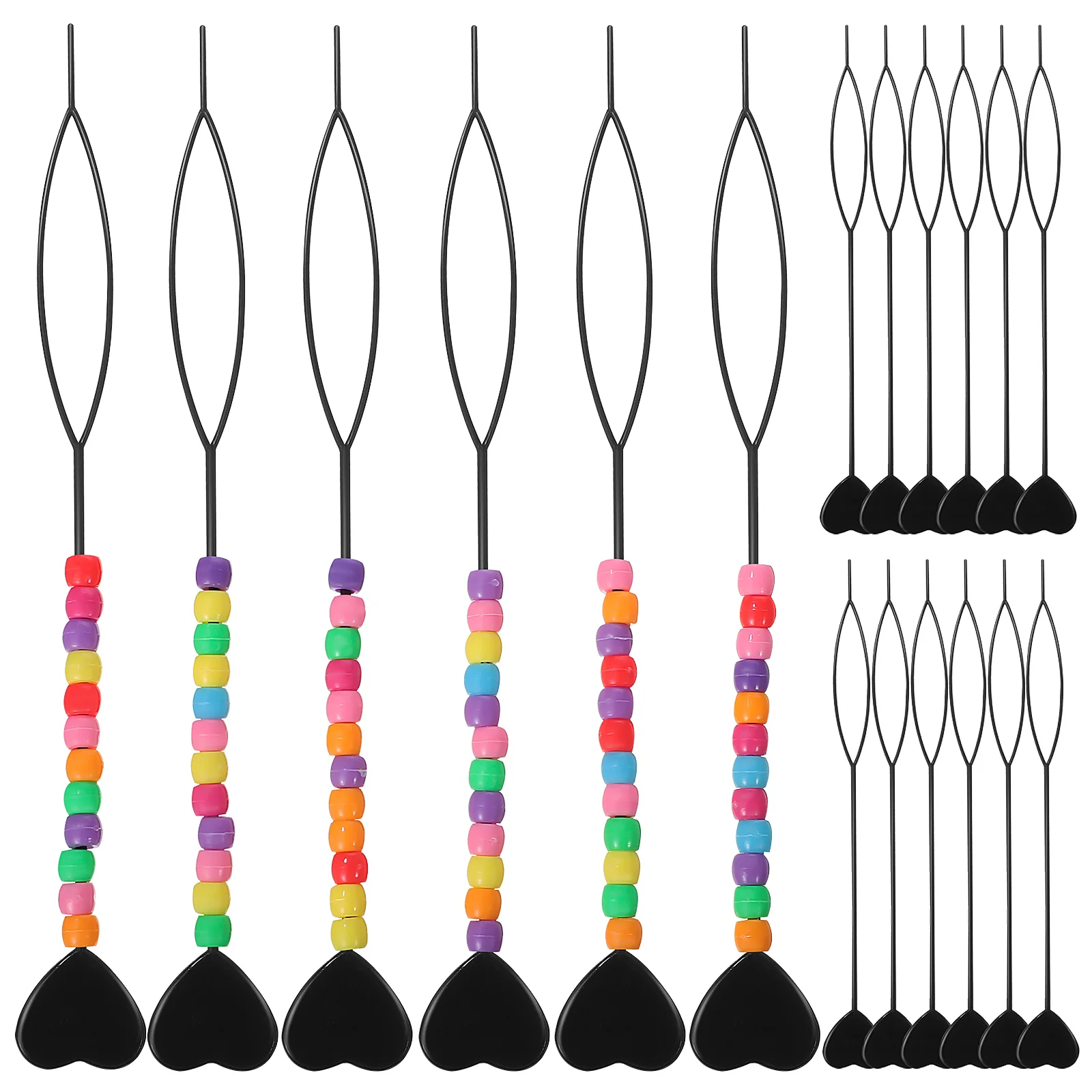 18 Pcs Hairpin Braiding Tools Pull Through Ponytail Small Beaders Long Plastic Miss Beads for
18 Pcs Hairpin Braiding Tools Pull Through Ponytail Small Beaders Long Plastic Miss Beads for