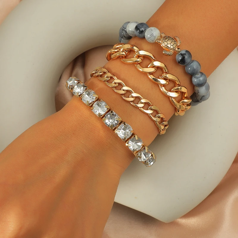 Fashion Simple Bracelet for Women, Natural Stone set Charm Bracelet, Stainless Steel Bangles for Women Gift Jewelry
Fashion Simple Bracelet for Women, Natural Stone set Charm Bracelet, Stainless Steel Bangles for Women Gift Jewelry