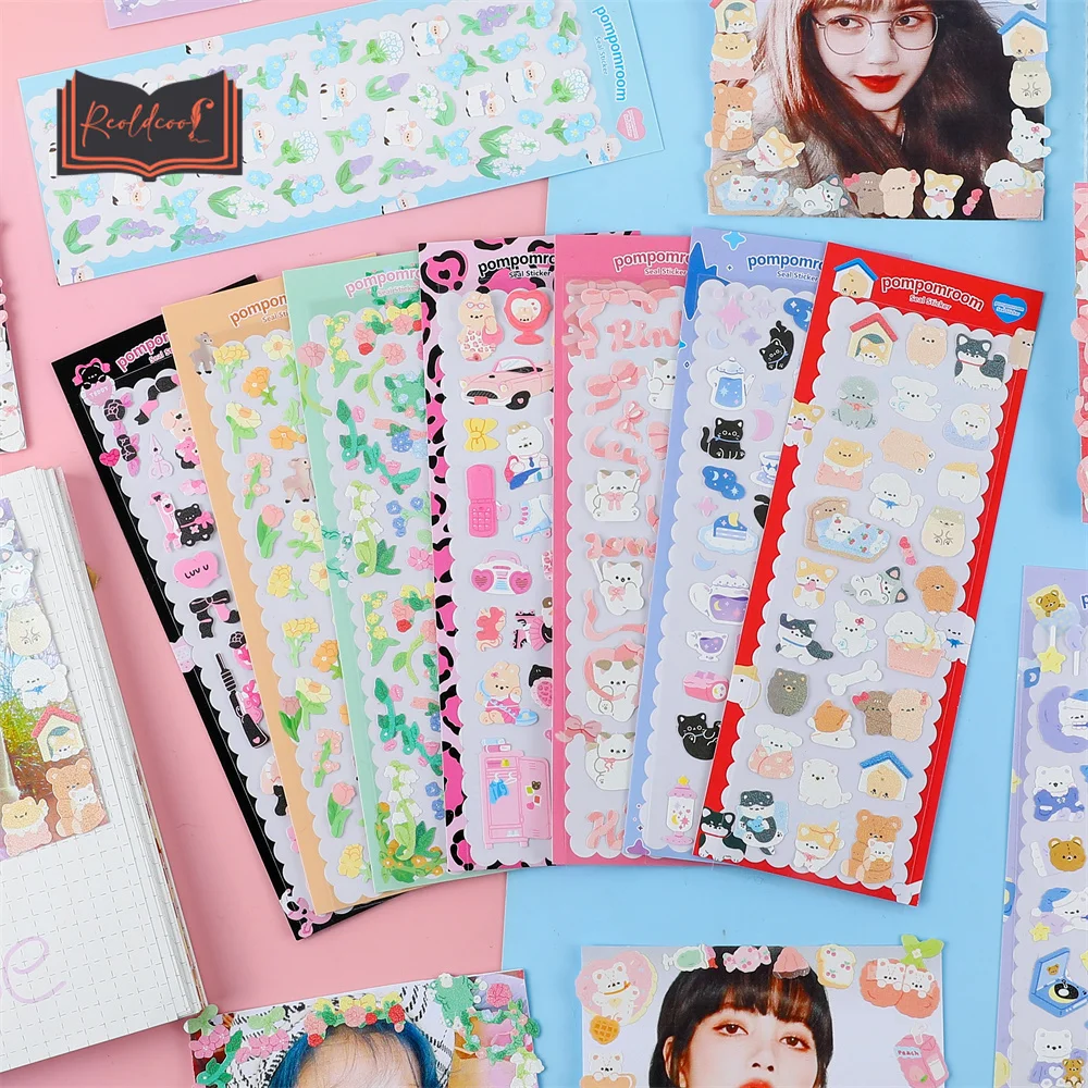 2sheets Cute Cartoon Flowers Stickers Scrapbooking Adhesive Deco Hand Account Cup Photo Notebook DIY Material Decoration Paste
2sheets Cute Cartoon Flowers Stickers Scrapbooking Adhesive Deco Hand Account Cup Photo Notebook DIY Material Decoration Paste