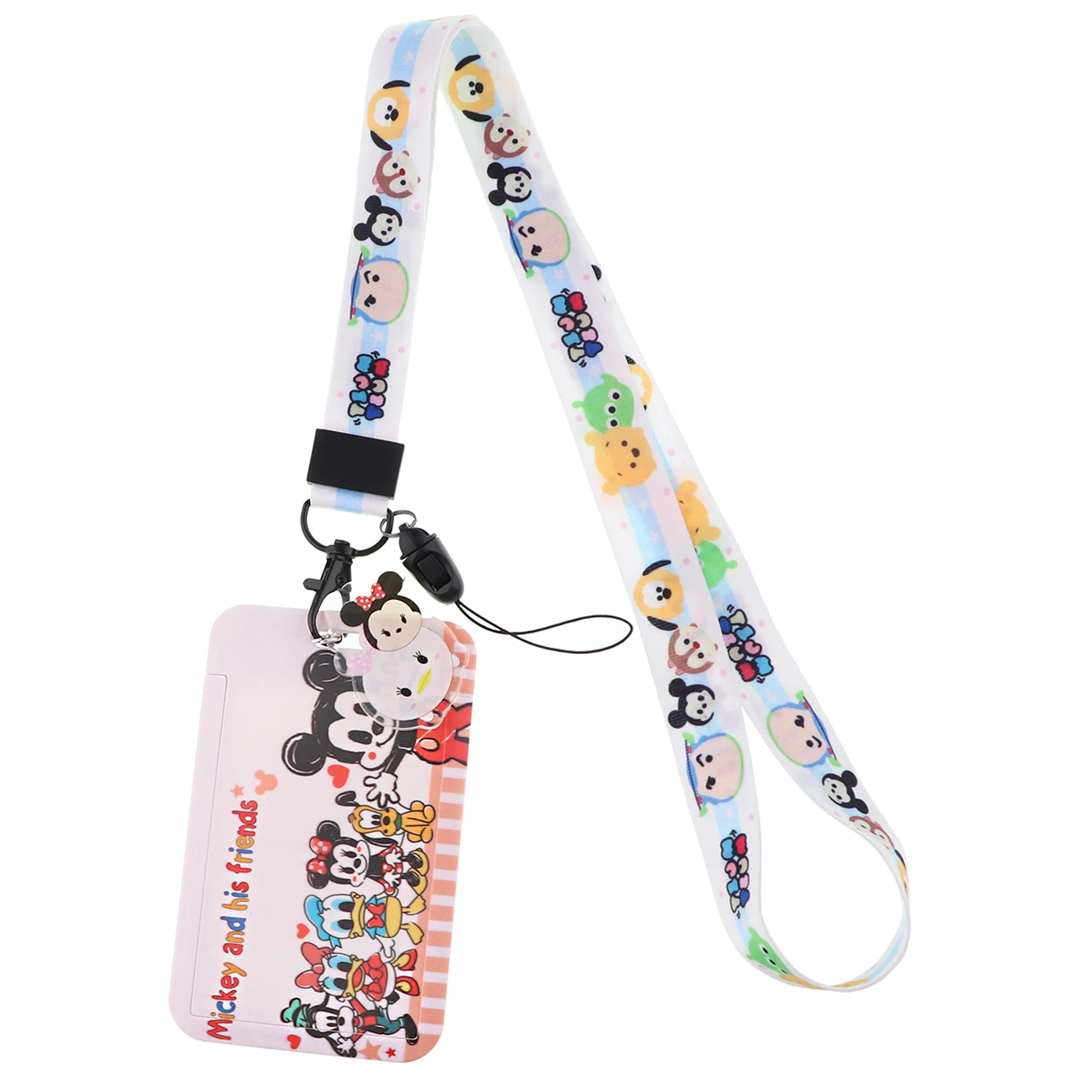 Mickey And Friends Lanyards Keys Chain ID Credit Card Cover Pass Mobile Phone Charm Neck Straps Badge Holder Accessories Gifts
Mickey And Friends Lanyards Keys Chain ID Credit Card Cover Pass Mobile Phone Charm Neck Straps Badge Holder Accessories Gifts