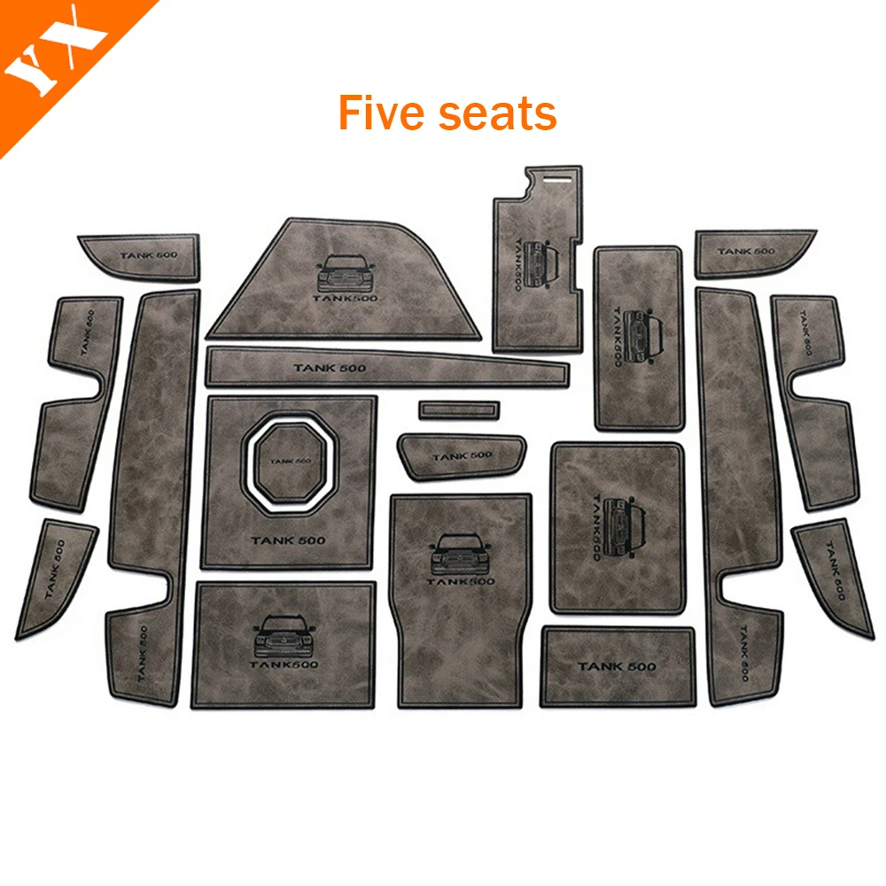 Аксессуары для GWM Tank 500 Great Wall 2022 2023, центральная дверь автомобиля, коробка для хранения стаканов с водой, коврик с канавками, Нескользящие коврики
Аксессуары для GWM Tank 500 Great Wall 2022 2023, центральная дверь автомобиля, коробка для хранения стаканов с водой, коврик с канавками, Нескользящие коврики