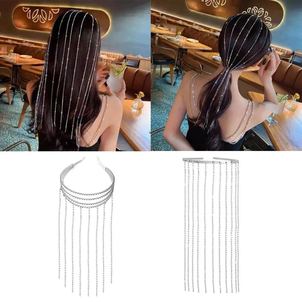 Fashionable Hair Accessories Women Girl Jewelry Tassel Headdress Hair Band Rhinestone Headband Headwear
Fashionable Hair Accessories Women Girl Jewelry Tassel Headdress Hair Band Rhinestone Headband Headwear