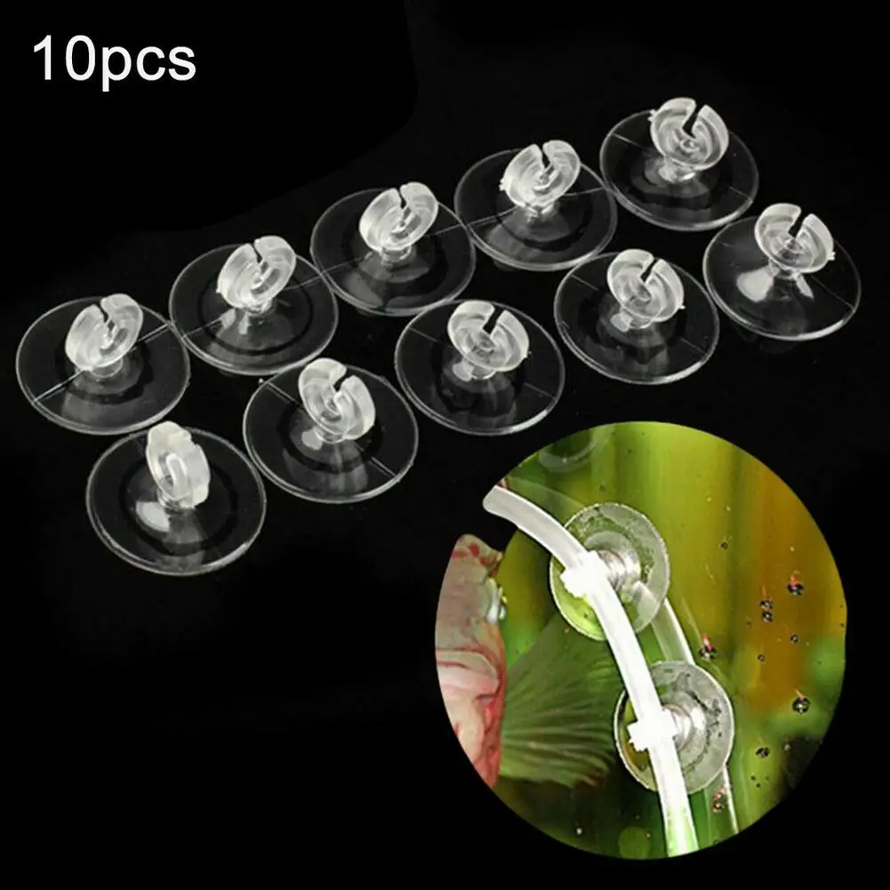 10PC Aquarium Fish Tank Suction Cups Suckers Clips Pads PVC Clear Sucker Holders For Air Line Pump Tube Holder
10PC Aquarium Fish Tank Suction Cups Suckers Clips Pads PVC Clear Sucker Holders For Air Line Pump Tube Holder