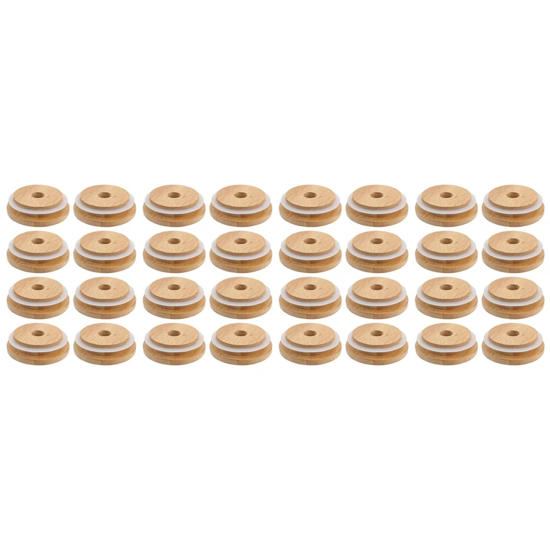 4X Reusable Bamboo Jar Lids 70MM Bamboo Mason Jar Lids With Straw Hole For Wide Mouth Mason Jar
4X Reusable Bamboo Jar Lids 70MM Bamboo Mason Jar Lids With Straw Hole For Wide Mouth Mason Jar