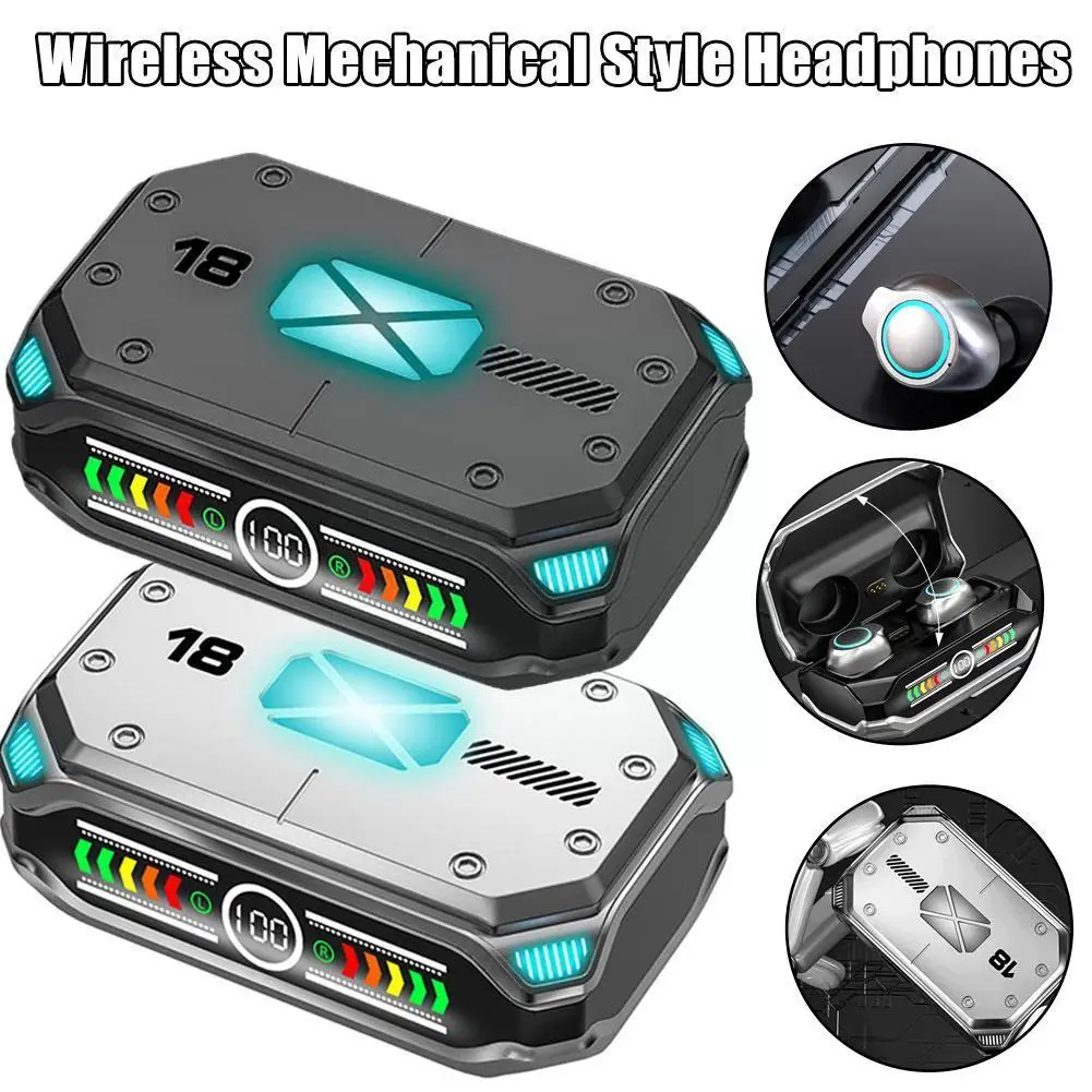 Wireless Earbuds Bluetooth Headphones Bluetooth 5.3 High Mechanical Noise Sound Quality No Two-in-ear Technology Delay Redu Q3N0
Wireless Earbuds Bluetooth Headphones Bluetooth 5.3 High Mechanical Noise Sound Quality No Two-in-ear Technology Delay Redu Q3N0