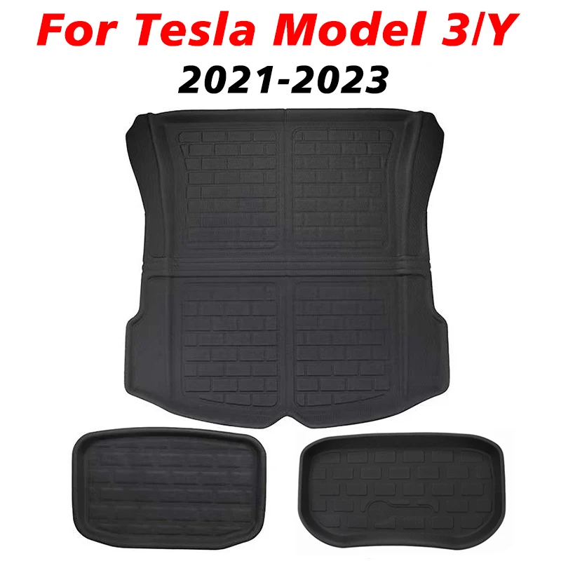 For Tesla Model 3/Y Car XPE Rubber Rear Trunk Storage Mat Front Trunk Mat Floor Waterproof Tasteless Protective Pads 2021-2023
For Tesla Model 3/Y Car XPE Rubber Rear Trunk Storage Mat Front Trunk Mat Floor Waterproof Tasteless Protective Pads 2021-2023