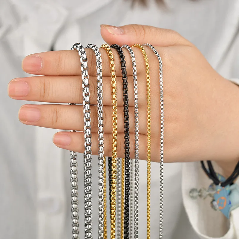 Simple Style Casual Party Full Matching Stainless Steel Neutral Necklace Fashion Temperament Jewelry Accessories
Simple Style Casual Party Full Matching Stainless Steel Neutral Necklace Fashion Temperament Jewelry Accessories