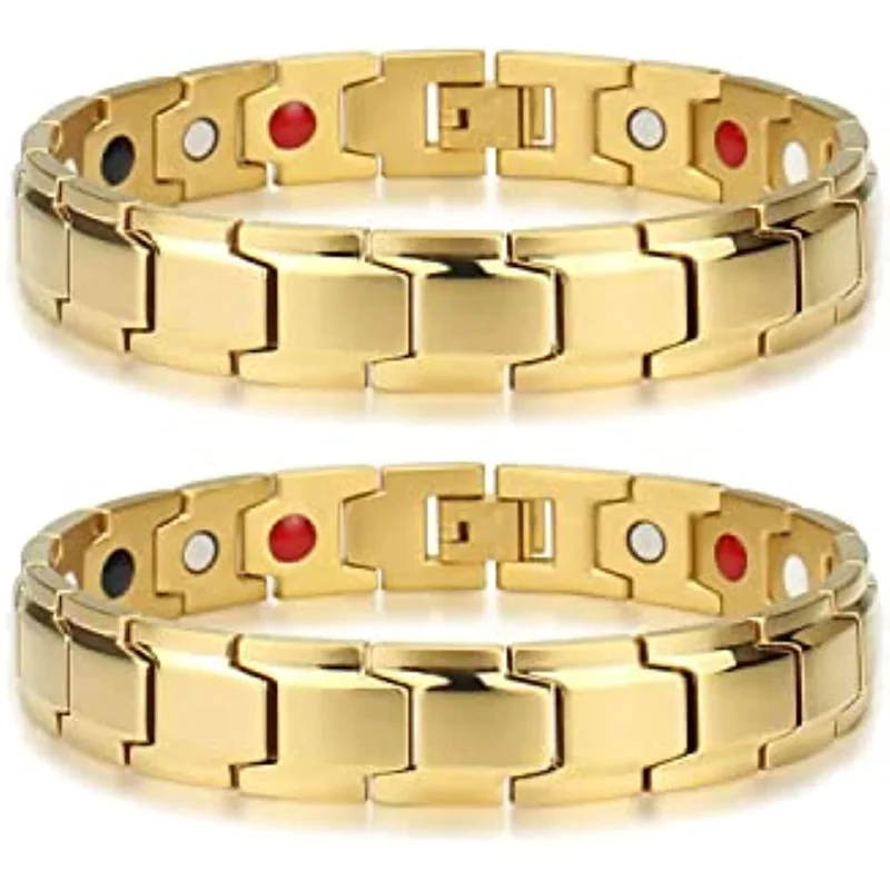 2PCS Magnetic Lymph Detox Bracelet,Titanium Steel Magnetic Therapy Slimming,Magnetic Bracelets for Women Men
2PCS Magnetic Lymph Detox Bracelet,Titanium Steel Magnetic Therapy Slimming,Magnetic Bracelets for Women Men