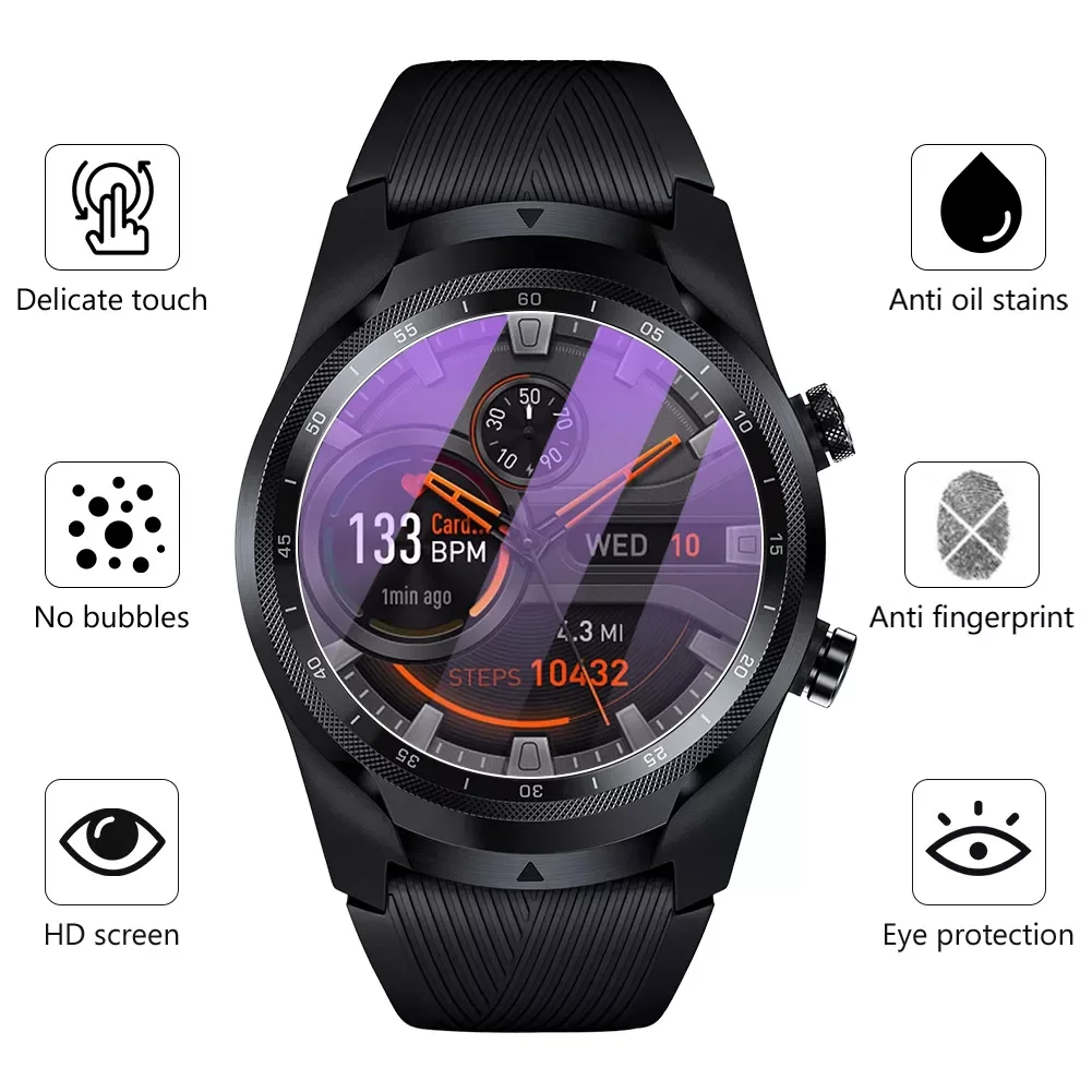 9H Premium Tempered Glass Purple Light Full Cover Film For TicWatch S E S2 E2 C2 For Ticwatch Pro Glass Screen Protector
9H Premium Tempered Glass Purple Light Full Cover Film For TicWatch S E S2 E2 C2 For Ticwatch Pro Glass Screen Protector