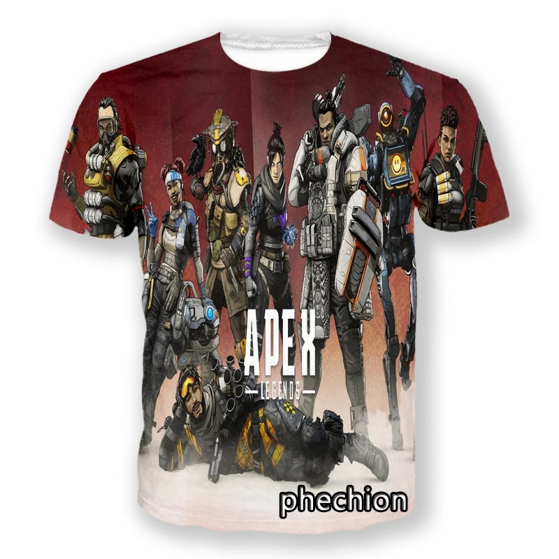 phechion New Fashion Men/Women Apex Legends 3D Printed Short Sleeve Casual T Shirt Sporting Hip Hop Summer Tops L119
phechion New Fashion Men/Women Apex Legends 3D Printed Short Sleeve Casual T Shirt Sporting Hip Hop Summer Tops L119