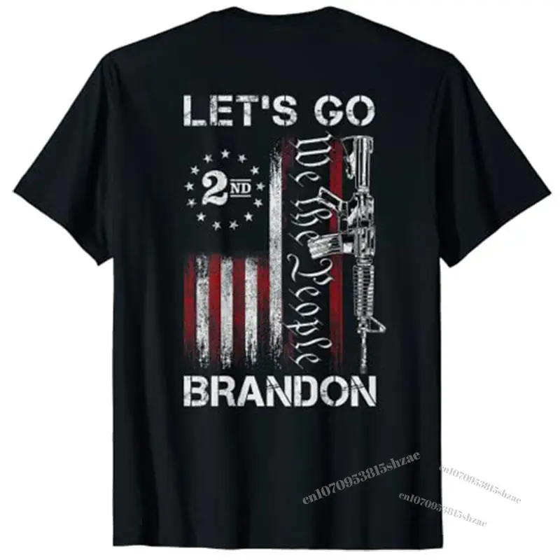 Let's Go Brandon Tee 2nd Amendment Gun American Flag Patriots (ON BACK) T-Shirt Men Clothing
Let's Go Brandon Tee 2nd Amendment Gun American Flag Patriots (ON BACK) T-Shirt Men Clothing