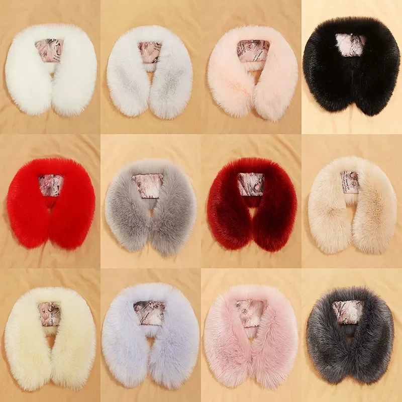 Faux Fur Collar Scarves Winter Warm Soft Fake Fur Womens Scarfs For Coat Parkas Jackets Outerwear Fur Neck Collar 2021
Faux Fur Collar Scarves Winter Warm Soft Fake Fur Womens Scarfs For Coat Parkas Jackets Outerwear Fur Neck Collar 2021