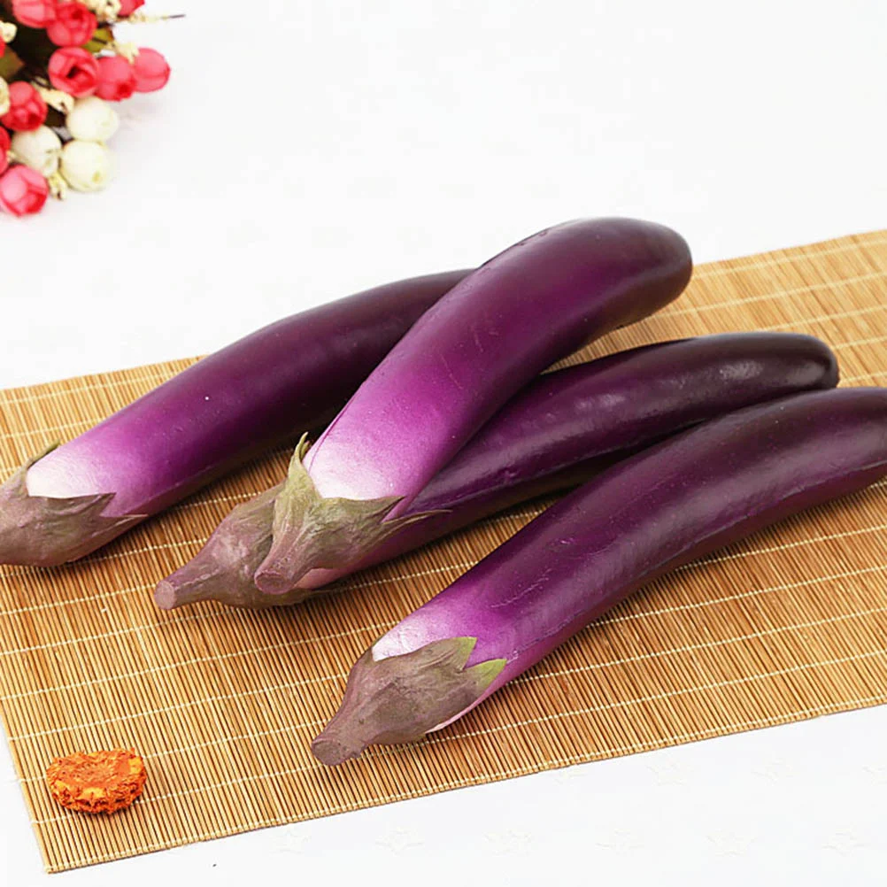 2pcs Simulation Vegetables PU Food Shop Restaurant Cupboard Decoration Photography Prop (Eggplant)
2pcs Simulation Vegetables PU Food Shop Restaurant Cupboard Decoration Photography Prop (Eggplant)