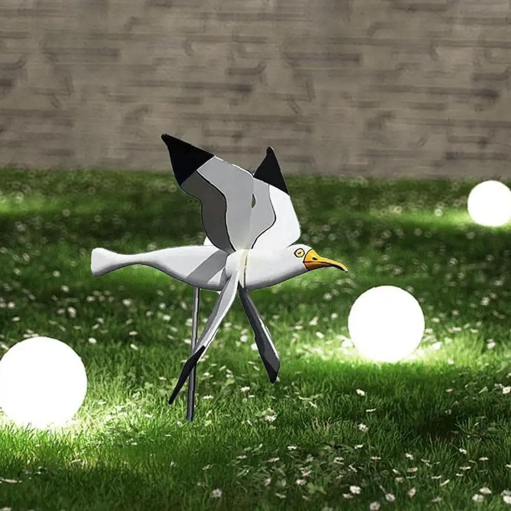 Seagull Windmill Garden Outdoor Bird Holiday Decorative Gift Wind Decor Accessories Personalized Courtyard Spinners L8p5
Seagull Windmill Garden Outdoor Bird Holiday Decorative Gift Wind Decor Accessories Personalized Courtyard Spinners L8p5