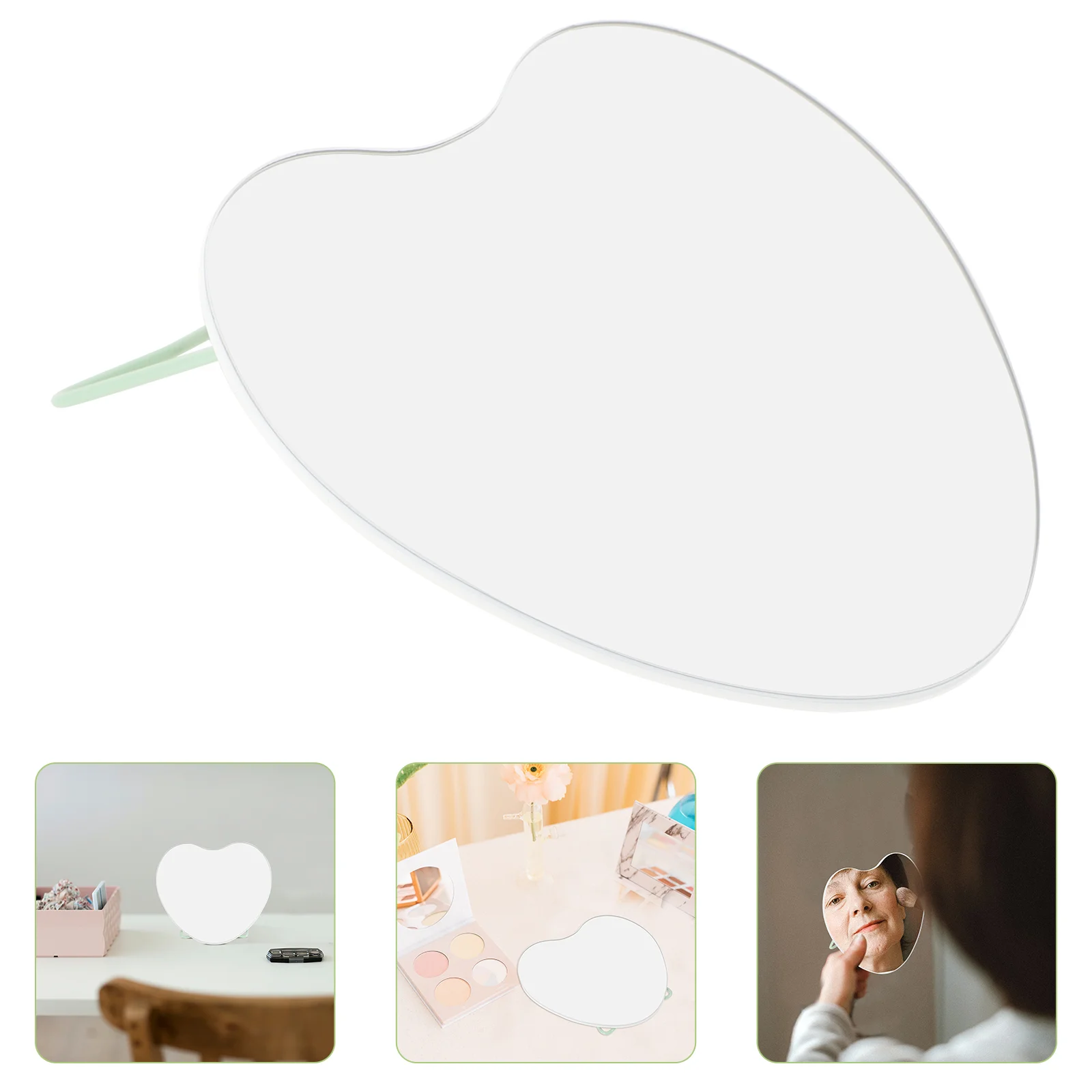 Heart Shaped Makeup Mirror Desktop Makeup Mirror Dormitory Makeup Mirror for Home
Heart Shaped Makeup Mirror Desktop Makeup Mirror Dormitory Makeup Mirror for Home