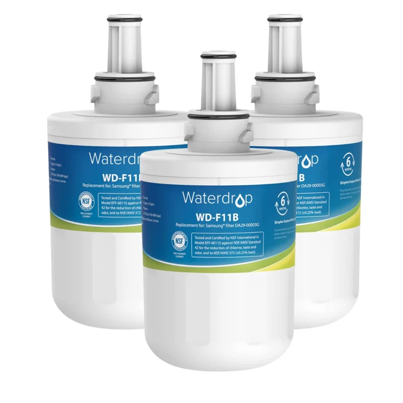 Refrigerator Water Filter, Replacement for Samsung DA29-00003G, DA29-00003B, DA29-00003A, Aqua- Plus, HAFCU1, RFG237AARS, FMS-1,
Refrigerator Water Filter, Replacement for Samsung DA29-00003G, DA29-00003B, DA29-00003A, Aqua- Plus, HAFCU1, RFG237AARS, FMS-1,