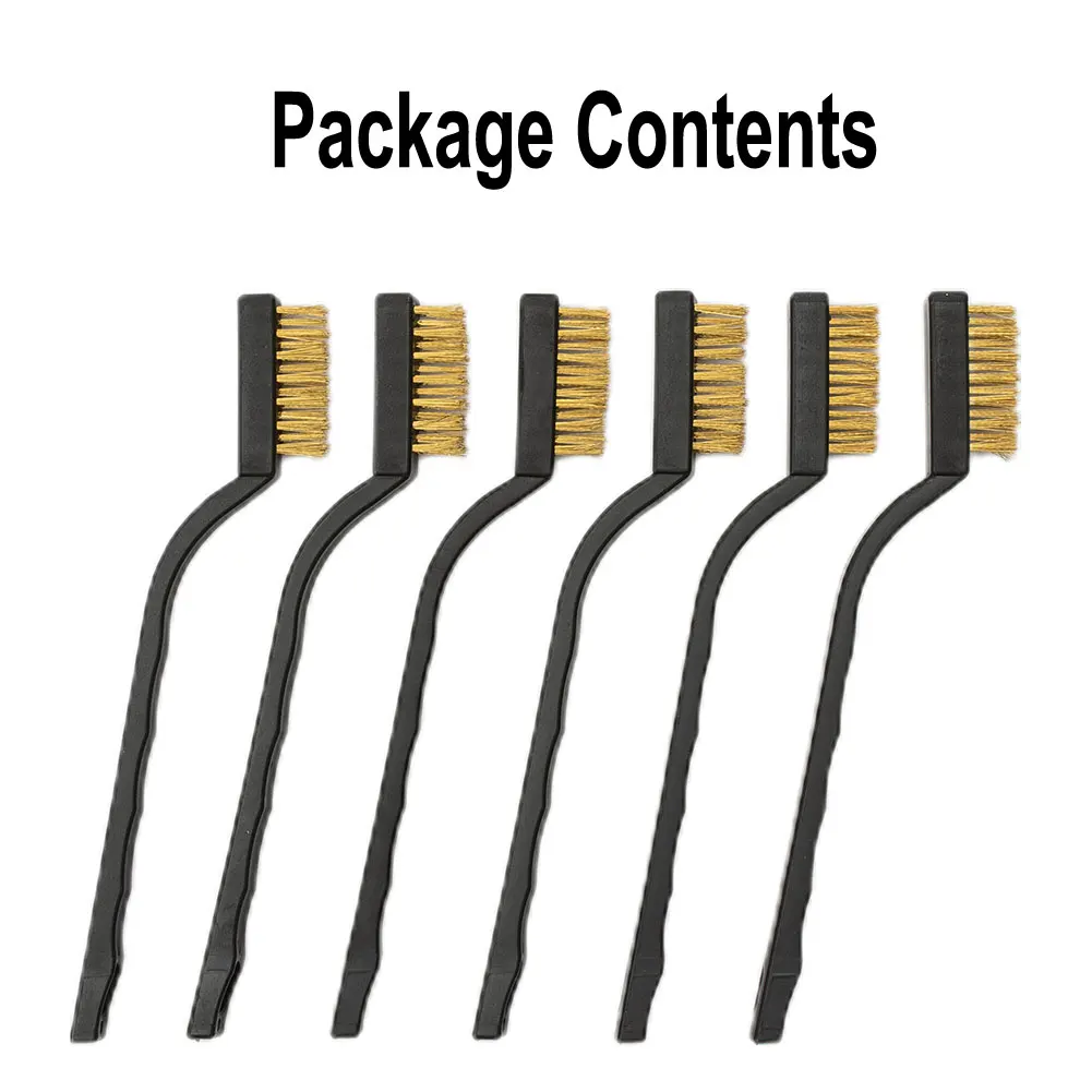 6pcs Wire Brass Brush 170mm Mini Brushes Steel Brass Rust Remover Paint Remove Metal Cleaning Polishing Burring Brush
6pcs Wire Brass Brush 170mm Mini Brushes Steel Brass Rust Remover Paint Remove Metal Cleaning Polishing Burring Brush