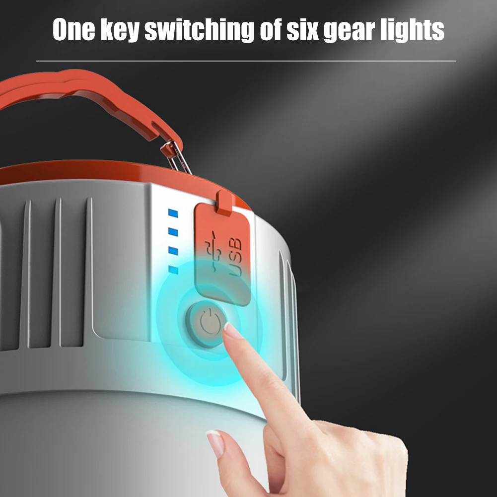 Solar USB Charging LED Camping Light Portable Night Market Lamp with Hook Remote Control for Outdoor BBQ Hiking Fishing
Solar USB Charging LED Camping Light Portable Night Market Lamp with Hook Remote Control for Outdoor BBQ Hiking Fishing