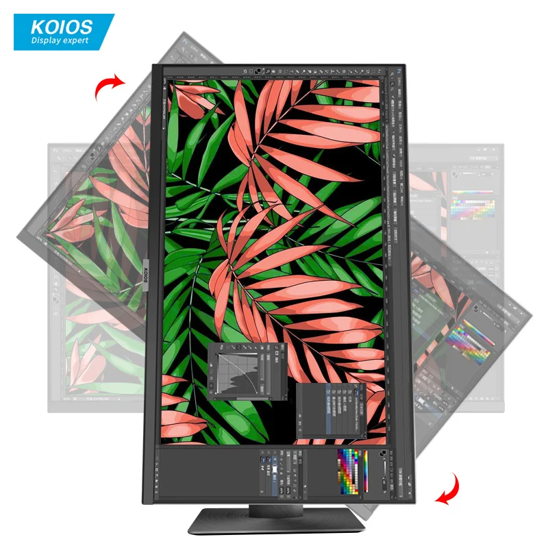 Монитор KOIOS 27 дюймов, 2K, для офиса и дома, HDR, IPS-экран, 2560*1440, узкая рамка, Type-C, подъемник и поворотный настольный монитор, стойка BK
Монитор KOIOS 27 дюймов, 2K, для офиса и дома, HDR, IPS-экран, 2560*1440, узкая рамка, Type-C, подъемник и поворотный настольный монитор, стойка BK