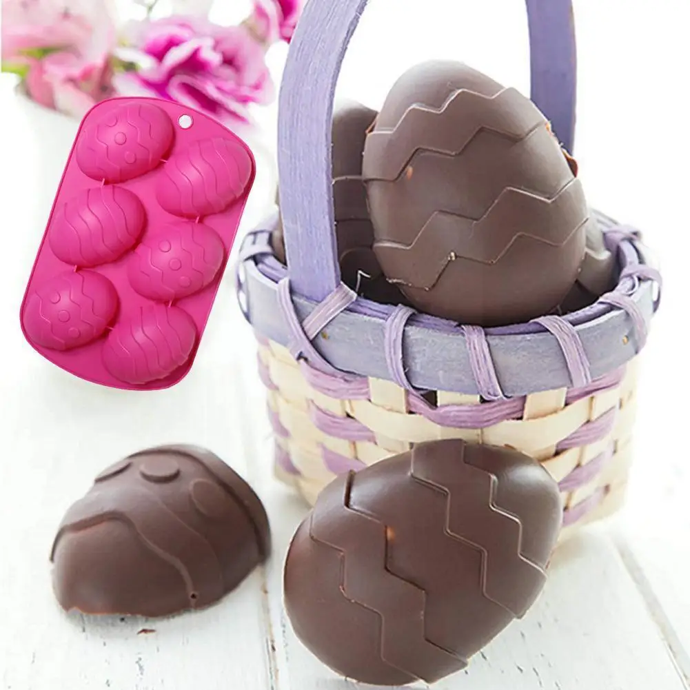 Six Eggs Easter Silicone Cake Mould Home Baking Tools Silicone Mold Egg Non-stick Mold Chocolate Handmade Holiday Cake Mold Y8N6
Six Eggs Easter Silicone Cake Mould Home Baking Tools Silicone Mold Egg Non-stick Mold Chocolate Handmade Holiday Cake Mold Y8N6