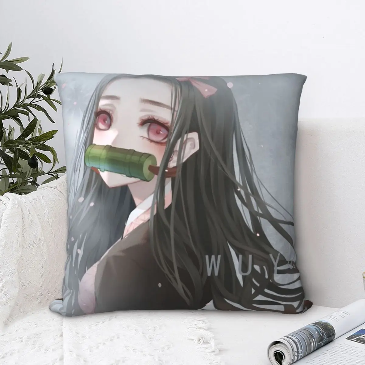 Kamado Nezuko Look Cojines Throw Pillow Case Demon Slayer Anime Cushion Home Sofa Chair Print Decorative Coussin
Kamado Nezuko Look Cojines Throw Pillow Case Demon Slayer Anime Cushion Home Sofa Chair Print Decorative Coussin