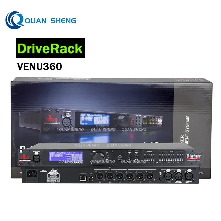 DriveRack VENU360 DSP цифровой 3 входа 6 выход профессиональный стерео сценический