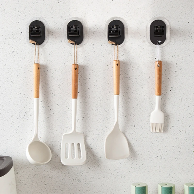 Регулируемый подпорный зажим для штор, настенный подвесной кронштейн, зажим для кухонной утвари, крючки, удобный кухонный гаджет, аксессуары
Регулируемый подпорный зажим для штор, настенный подвесной кронштейн, зажим для кухонной утвари, крючки, удобный кухонный гаджет, аксессуары