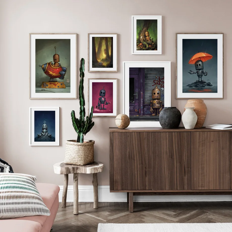 Funny Robot Rain Rocket Charge Meteor Wall Art Canvas Painting Modern Nordic Posters And Prints Wall Pictures Living Room Decor
Funny Robot Rain Rocket Charge Meteor Wall Art Canvas Painting Modern Nordic Posters And Prints Wall Pictures Living Room Decor