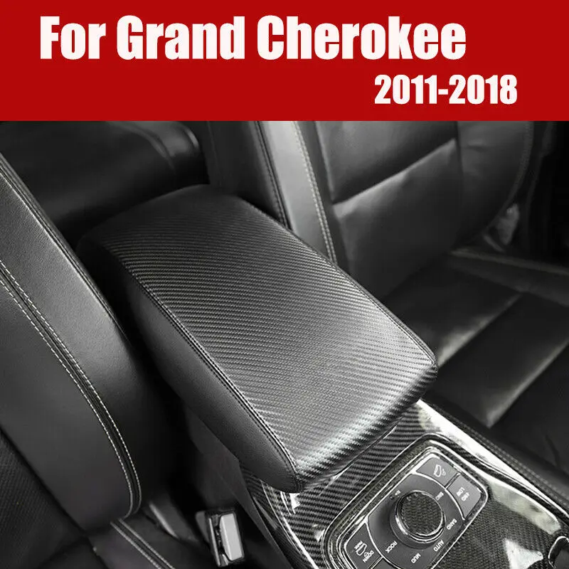 Автомобильный подлокотник из углеродного волокна, задняя крышка для Jeep Grand Cherokee 2011-2018, черная кожаная износостойкая Стильная Новинка
Автомобильный подлокотник из углеродного волокна, задняя крышка для Jeep Grand Cherokee 2011-2018, черная кожаная износостойкая Стильная Новинка