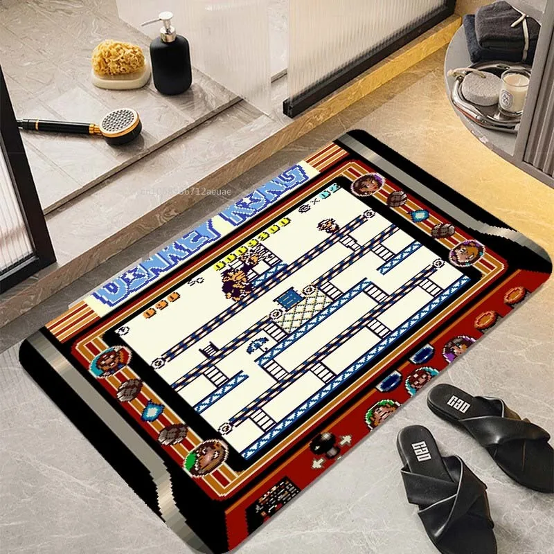Classic Game Machine Pattern Donkey Kong Mat Welcome Home Foot Anti Slip Room Doormats Kitchen Floor Rug Entrance Door Mats
Classic Game Machine Pattern Donkey Kong Mat Welcome Home Foot Anti Slip Room Doormats Kitchen Floor Rug Entrance Door Mats
