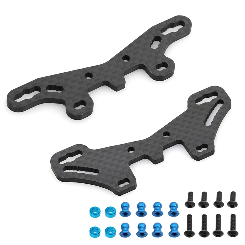 2Pcs Carbon Fiber Front And Rear Shock Tower Plate For Tamiya TT02S TT02SR TT-02 Type-S Type-SR RC Car Upgrade Parts
2Pcs Carbon Fiber Front And Rear Shock Tower Plate For Tamiya TT02S TT02SR TT-02 Type-S Type-SR RC Car Upgrade Parts
