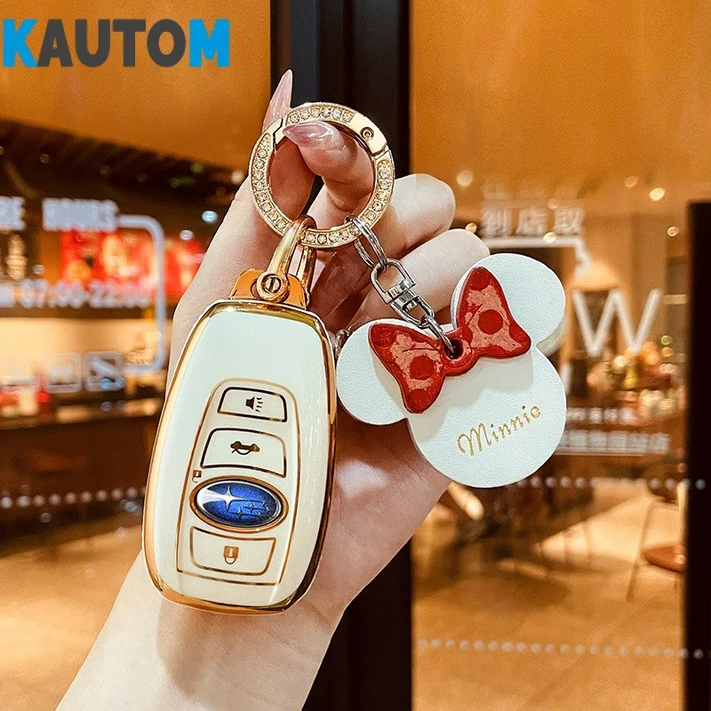 Women Car High-End Protective Fashion Key Fob Cover Use For Subaru Xv Forester Outback Legacy
Women Car High-End Protective Fashion Key Fob Cover Use For Subaru Xv Forester Outback Legacy