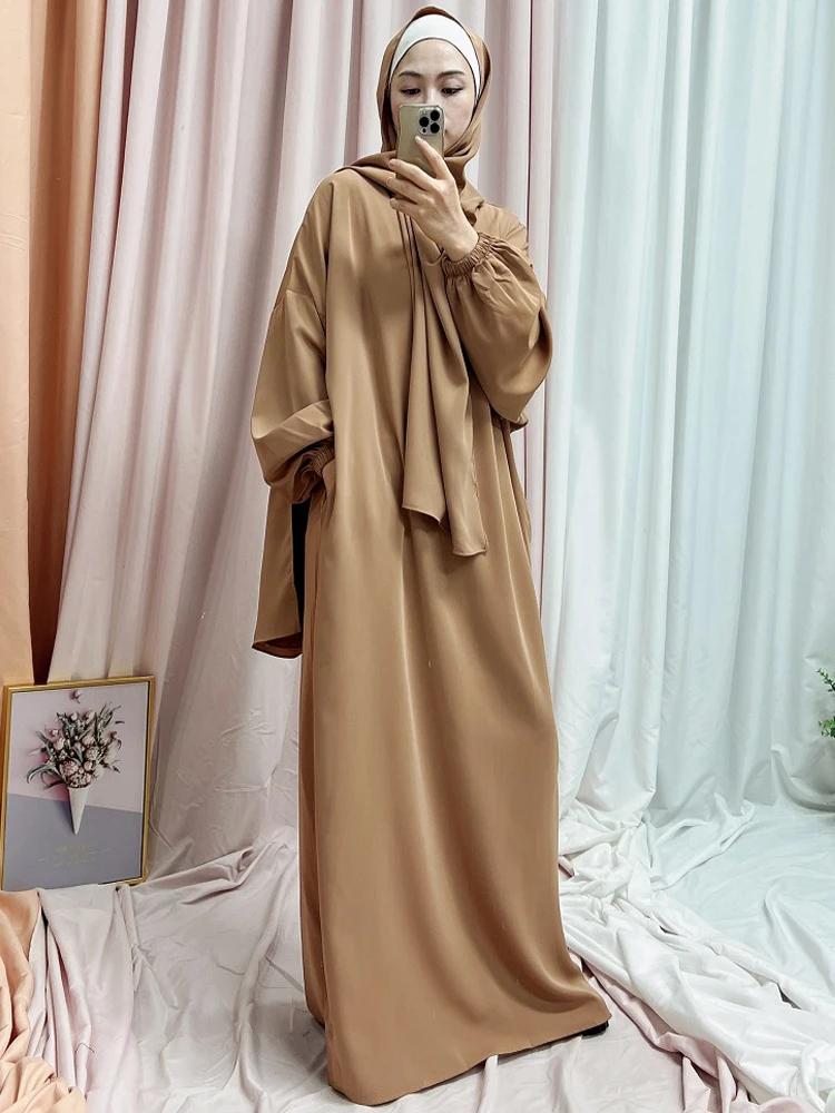 

Jilbab Dress Prayer Clothes Hooded Abaya Dubai Turkish Muslim Jilbabs for Women Casual Ramadan Eid Abayas Islamic Modest Outfits