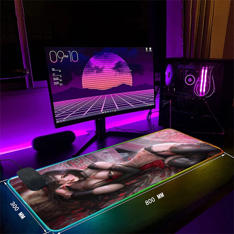 Беспроводной зарядный коврик MRGLZY Rgb, коврик для мыши, компьютерный коврик для клавиатуры, игровые аксессуары, светодиодная игровая консоль, ...
Беспроводной зарядный коврик MRGLZY Rgb, коврик для мыши, компьютерный коврик для клавиатуры, игровые аксессуары, светодиодная игровая консоль, ...