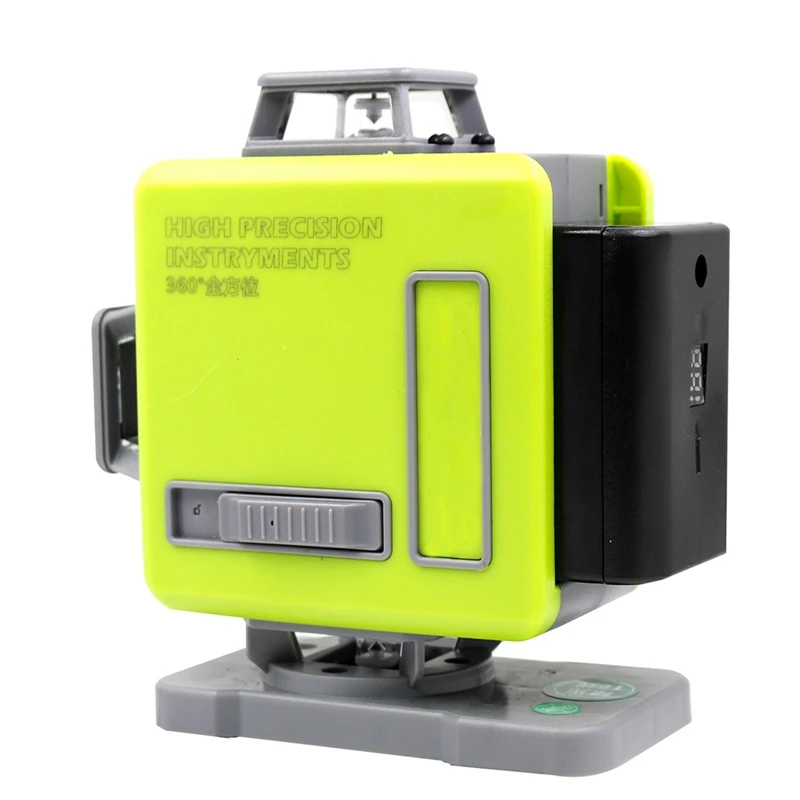 16 Lines 4D 360 Beam Green Lasering Level Self-Leveling Degrees Horizontal Vertical Cross Lines Outdoor Battery
16 Lines 4D 360 Beam Green Lasering Level Self-Leveling Degrees Horizontal Vertical Cross Lines Outdoor Battery