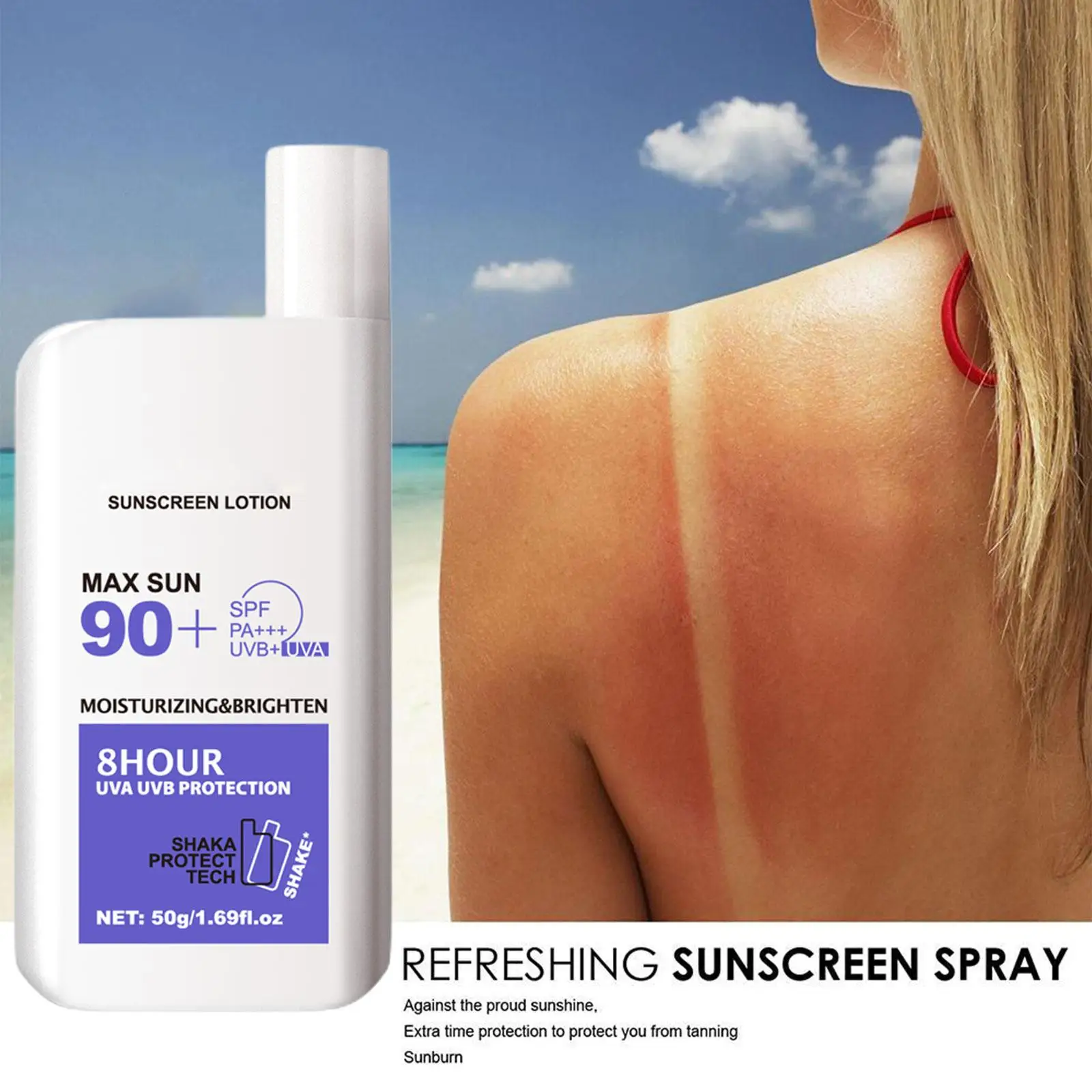 80ml Facial Sunscreen spray Whitening Sun Cream Sunblock Oil-control Cream Anti-Aging PA+ Moisturizing Protective SPF50 Ski C9G8
80ml Facial Sunscreen spray Whitening Sun Cream Sunblock Oil-control Cream Anti-Aging PA+ Moisturizing Protective SPF50 Ski C9G8